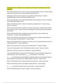 Southwest Airlines Bundled Questions and Answers Fully Solved Latest Update 2025&sol;2026