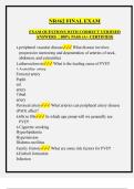 NR462 FINAL EXAM EXAM QUESTIONS WITH CORRECT VERIFIED ANSWERS &vert; 100&percnt; PASS &lpar;A&plus; CERTIFIED&rpar;
