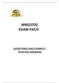 MNG3702 LATEST EXAM PACK 2025/2026 [QUESTIONS AND ANSWERS]