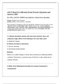 ANCC Board Exam Q&A&colon; All NP Specialties &lpar;2025&rpar;