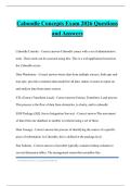 Caboodle Concepts Exam 2026 Questions and Answers