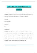 CDW 110v Caboodle Data Model Fundamentals Exam 2026 Questions and Answers