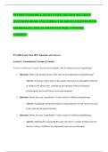 PYC4805 EXAM PACK STUDY GUIDE 2025&sol;2026 ACCURATE  QUESTIONS BANK AND CORRECT DETAILED ANSWERS WITH  RATIONALES &vert;&vert; 100&percnt; GUARANTEED PASS <UPDATED  VERSION>