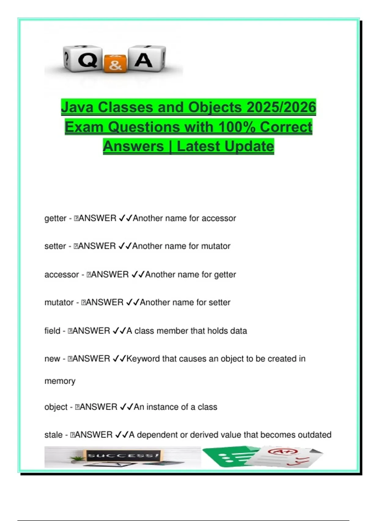 Java Programming – Classes & Objects – 40+ Solved Q&A on Constructors ...