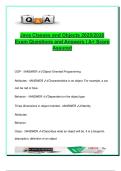 Java Programming &ndash; Classes & Objects &ndash; 60&plus; Solved Q&A on Methods&comma; Encapsulation&comma; Access Modifiers &ndash; CS101