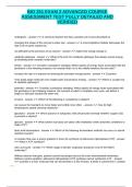 BIOL 251 Exam -2 Review questions with verified detailed accurate solutions &vert;100&percnt;accurate answers&period;