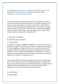  GCP PROFESSIONAL DATA ENGINEER CERTIFICATION EXAM &vert;  QUESTIONS AND ANSWERS &vert; VERIFIED ANSWERS &lpar;100&percnt;  CORRECT&rpar; &vert; LATEST EXAM UPDATE