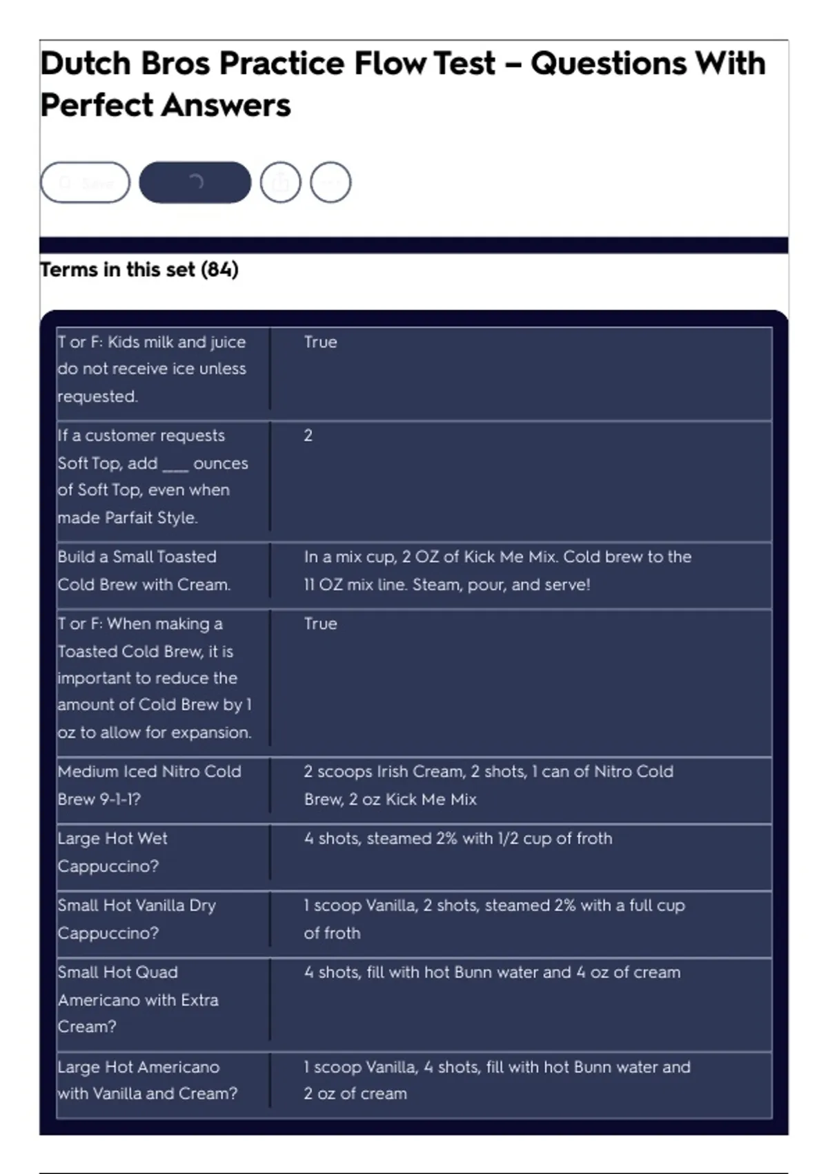 Question Tools Dutch Dutch Bros Practice Flow Test – Questions With Perfect Answers - DUTCH ...