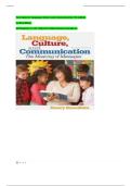 Language&comma; Culture&comma; and Communication&comma; 7th Edition &ndash; Bonvillain &vert; Complete Test Bank &vert; All Chapters Included