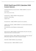 PS101 Final Exam &lpar;UIUC&rpar; Questions With Correct Answers