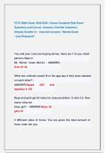 FCTC Math Exam 2025&sol;2026 &vert; Actual Complete Real Exam   Questions and Correct  Answers &lpar;Verified Answers&rpar; &vert;   Already Graded A&plus; &sol; Assured success &sol; Newest Exam                       &sol; Just Released&excl;&excl; 