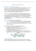 Complete samenvatting  Genetica 