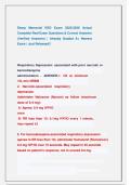 Sharp Memorial ESO Exam 2025&sol;2026 Actual  Complete Real Exam Questions & Correct Answers  &lpar;Verified Answers&rpar; &vert; Already Graded A&plus; Newest  Exam &vert; Just Released&excl;&excl;  