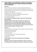 ATI RN Medical-Surgical Exam Retake 2 &lpar;Med-Surg A&rpar; 2025 &ndash; 100 Verified Questions with Correct Answers and Detailed Rationales