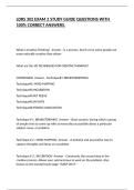 LDRS 302 EXAM 2 STUDY GUIDE QUESTIONS WITH 100&percnt; CORRECT ANSWERS&period;