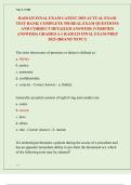 RAD1125 FINAL EXAM LATEST 2025 ACTUAL EXAM  TEST BANK&vert; COMPLETE 550 REAL EXAM QUESTIONS  AND CORRECT DETAILED ANSWERS &lpar;VERIFIED  ANSWERS&rpar; GRADED A&plus;&vert; RAD1125 FINAL EXAM PREP  2025 &lpar;BRAND NEW&excl;&excl;&rpar; 