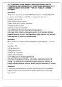 ATI PEDIATRIC EXAM TEST BANK EVERYTHING ON ATI PEDIATRICS INCLUDING NCLEX QUESTIONS AND CORRECT ANSWERS&lpar;BEST DOCUMENT FOR ATI PEDS&rpar;A&plus; GRADE ASSURED