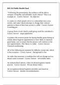 DH 224 Public Health Final