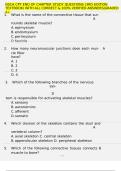 NSCA CPT END OF CHAPTER STUDY QUESTIONS &lpar;3RD EDITION TEXTBOOK&rpar; WITH ALL CORRECT & 100&percnt; VERIFIED ANSWERS&vert;GRADED A&plus;