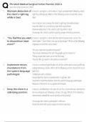 PN Adult Medical Surgical Online Practice 2020 A &sol; Test Bank &sol; Questions & Answers &sol; 100&percnt; Verified &sol; 2025 Update