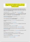 CHILD PROTECTIVE SERVICES EXAM 1 WITH ALL CORRECT & 100&percnt; VERIFIED ANSWERS&vert;ACTUAL COMPLETE EXAM