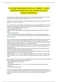 CPS CORE ASSESSMENT WITH ALL CORRECT & 100&percnt; VERIFIED ANSWERS&vert;ACTUAL COMPLETE EXAM&vert; ALREADY GRADED A&plus;