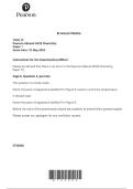 2025 Pearson Edexcel GCSE Chemistry Paper 1&period; 1CH0&lowbar;1F&period; Chemistry PAPER 1 Foundation Tier 2025 Pearson Edexcel GCSE Chemistry Paper 1&period; 1CH0&lowbar;1F&period; Chemistry PAPER 1 Foundation Tier