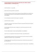 NLN MATH PRACTICE ACTUAL EXAM WITH QUESTIONS AND CORRECT VERIFIED ANSWERS GRADED A&plus; GUARANTEED PASS