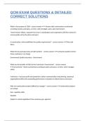 QCM EXAM QUESTIONS & DETAILED CORRECT SOLUTIONS