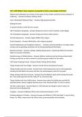 HIST 2280 Bundled Questions with Correct Answers Latest Update 2025&sol;2026