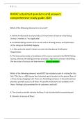 RHFAC actual test questions and answers comprehensive study guide 2025