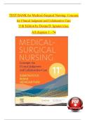 TEST BANK for Medical-Surgical Nursing&colon; Concepts for Clinical Judgment and Collaborative Care 11th Edition by Donna D&period; Ignatavicius&comma; 2024&sol;2025 All chapters 1 - 74