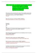 PSI - NY Life&comma; Accident and Health Actual Exam-with 100&percnt; verified  solutions-2025-2026 Latest Update Graded A&plus; 