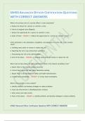 IAHSS Advanced Officer Certification Exam &ndash; Verified Questions with Correct Answers A&plus;