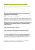 ECON 528 Final Test Questions with Correct Answers Latest Update 2025-2026