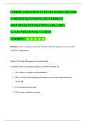 LSB2605 ASSIGNMENT 2 STUDY GUIDE 2025&sol;2026 VERIFIED QUESTIONS AND CORRECT SOLUTIONS WITH RATIONALES &vert;&vert; 100&percnt; GUARANTEED PASS <LATEST VERSION>
