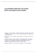 CALIFORNIA CERTIFIED ENGINEERING GEOLOGIST PACKAGE BUNDLE