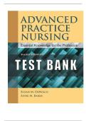  Advanced Practice Nursing - Essential Knowledge for the Profession &lpar;Denisco 3rd Edition&rpar; Test Bank &lpar;NURSING 6501 &sol; NURS 6501&rpar;