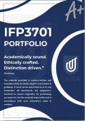 IFP3701 ASSIGNMENT 6 PORTFOLIO 2025 &ast;COMPLETE ANSWERS&ast; DUE DATE 20 OCTOBER 2025 &lpar;BEST ANSWERS FOR THIS ASSIGNMENT&rpar;