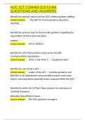 AOC IQT COM400-515 EXAM QUESTIONS AND ANSWERS&period;docx