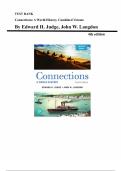 Connections&colon; A World History Combined Volume 4th Edition Edward H&period; Judge &ndash; Complete Test Bank &lpar;All Chapters&rpar;