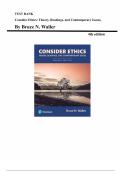 Consider Ethics&colon; Theory&comma; Readings&comma; and Contemporary Issues 4th Edition Bruce Waller &ndash; Complete Test Bank &lpar;Chapters 1&ndash;18&rpar;