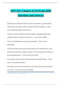 OST 247&colon; Chapter 23-24 Exam 2026 Questions and Answers
