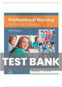 Professional Nursing Concepts & Challenges 9th Edition Black Test Bank &vert; Graded A&plus; &vert; guaranteed pass&excl;&excl; &vert; Latest Update