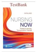 Test Banks For Nursing Now 8th Edition by Joseph T&period; Catalano&comma; 9780803674882&comma; Chapter 1-30 Complete Guide