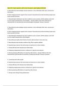 WGU D761 Exam Questions with Correct Answers Latest Update 2025-2026