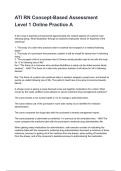ATI RN Concept-Based Assessment Level 1 Online Practice A NEWEST 2025&sol;2026 ACTUAL EXAM COMPLETE QUESTIONS AND CORRECT DETAILED ANSWERS &lpar;VERIFIED ANSWERS&rpar; &vert;ALREADY GRADED A&plus;&vert;&vert;BRAND NEW&excl;&excl;