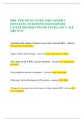 MKC SWE STUDY GUIDE &lpar;MKC KNIGHT DONATION&rpar; QUESTIONS AND ANSWERS LATEST 2025-2026 UPDATE&vert; EXCELLENCY ALL THE WAY