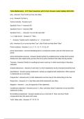 Finite Mathematics - C277 Exam Questions with Correct Answers Latest Update 2025-2026