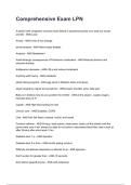 Comprehensive Exam LPN NEWEST 2025&sol;2026 ACTUAL EXAM COMPLETE QUESTIONS AND CORRECT DETAILED ANSWERS &lpar;VERIFIED ANSWERS&rpar; &vert;ALREADY GRADED A&plus;&vert;&vert;BRAND NEW&excl;&excl;